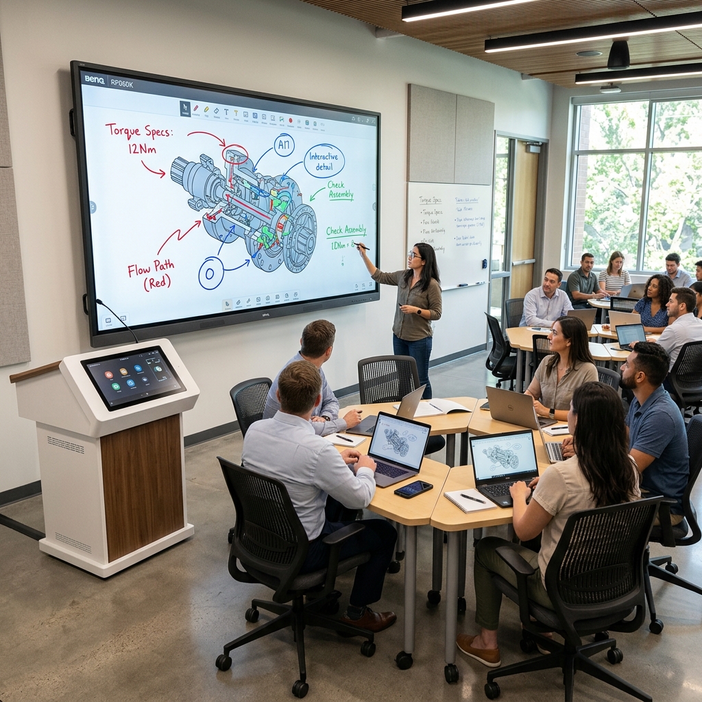 Interactive Flat Panel Classroom