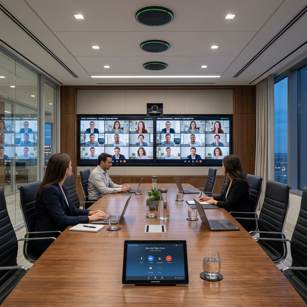 Corporate Boardroom AV Installation
